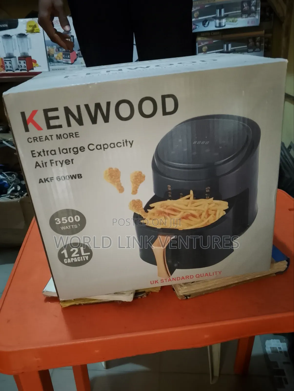 Kenwood Air Fryer Digital Light Display