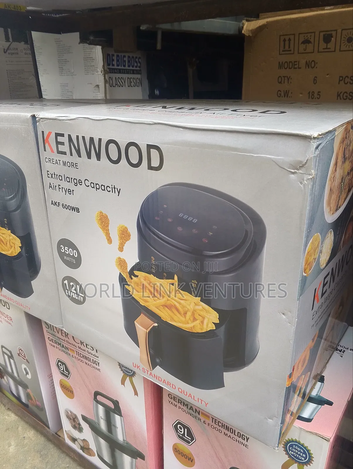 Kenwood Air Fryer Digital Light Display