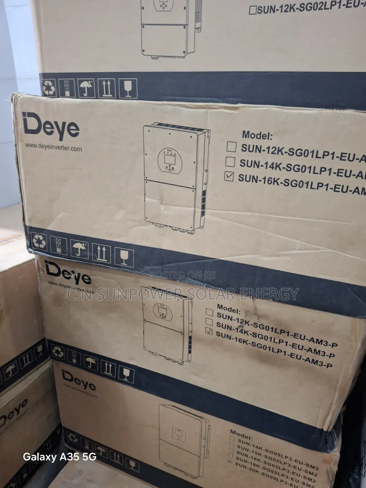 20kva/48v Deye 3phase Hybrid Solar Inverter System