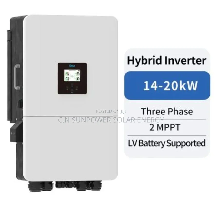 20kva/48v Deye 3phase Hybrid Solar Inverter System