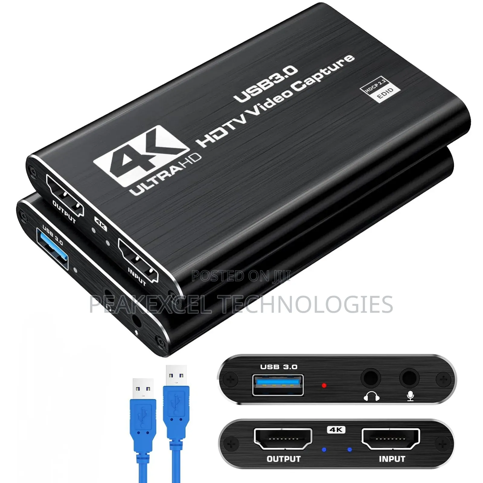 HDMI Video Capture Card, HDMI to USB 3.0 Capture Device For