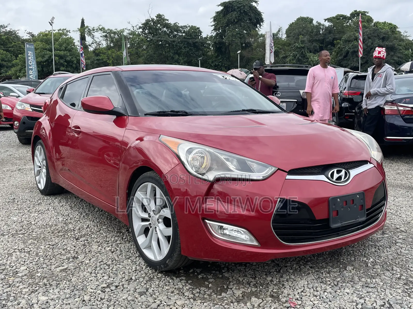 Hyundai Veloster Turbo 2013 Red