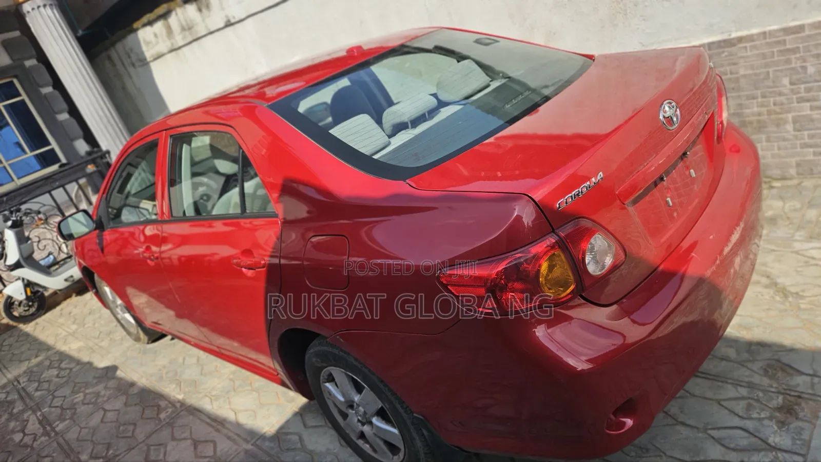 Toyota Corolla 2009 Red