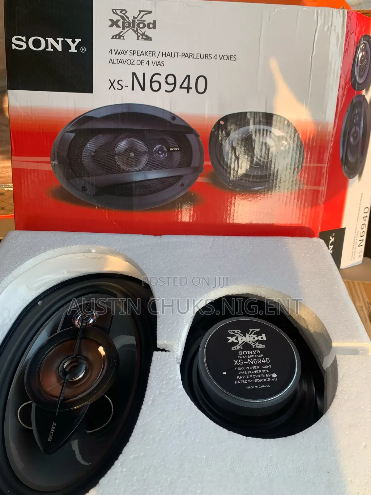 Sony Xplod Heavy Bass Speakers