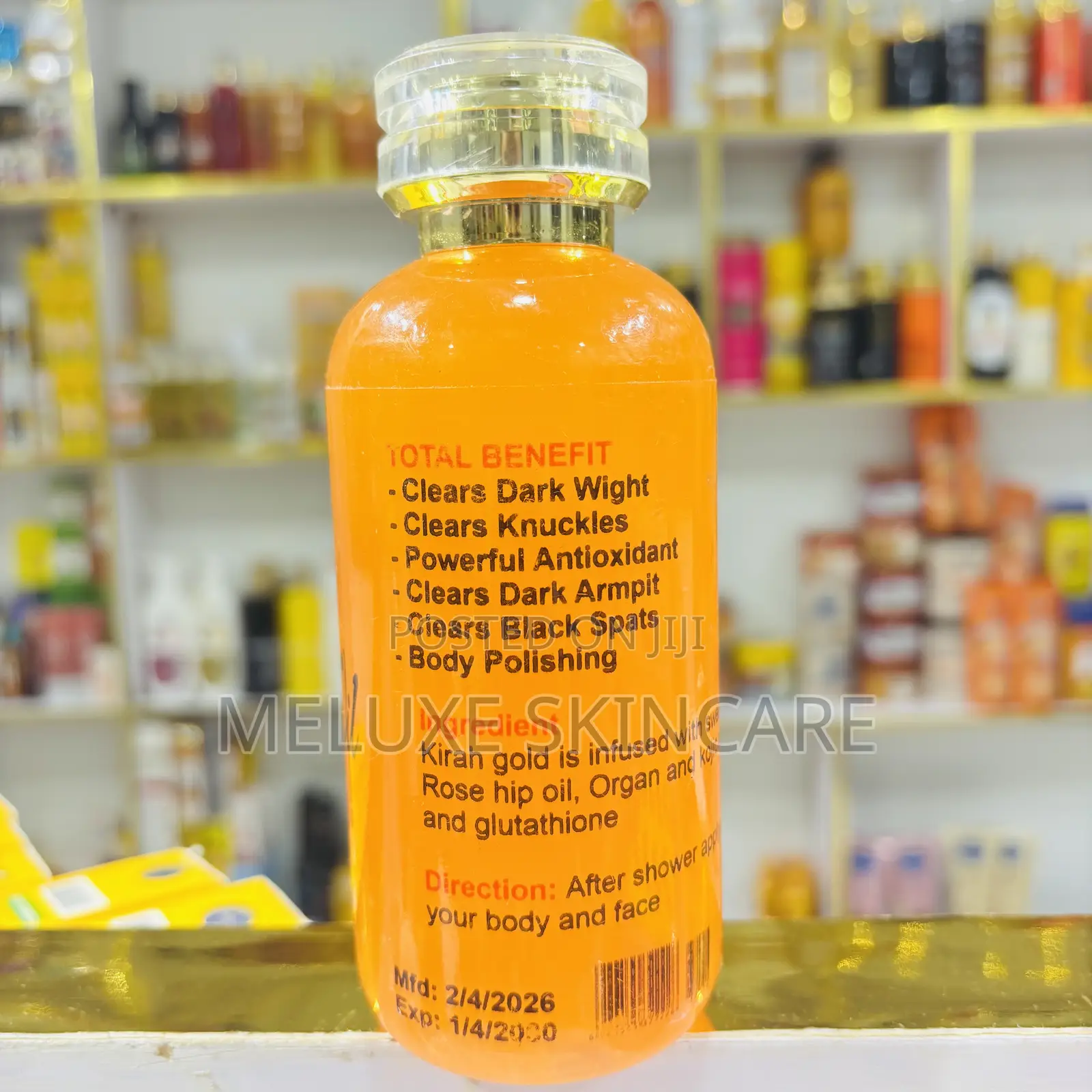 Kirah Gold Intensive Halfcaste Oil