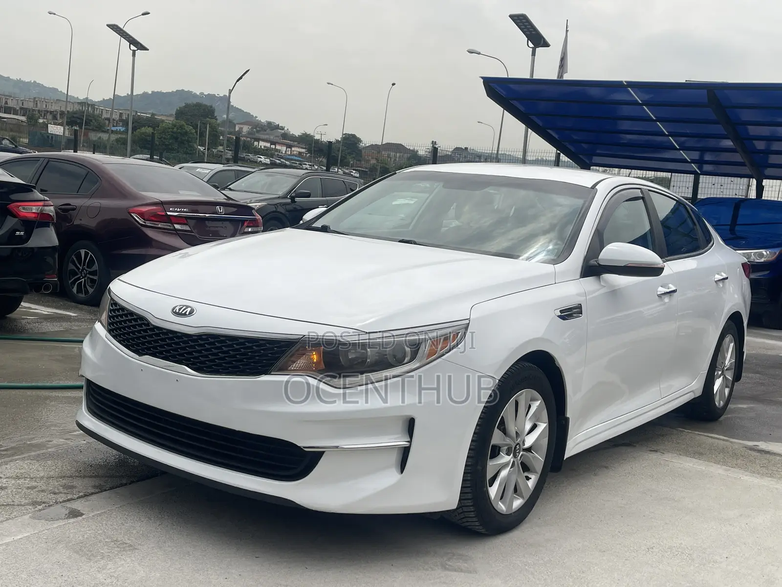 Kia Optima EX 4dr Sedan FWD (2.4L 4cyl 6A) 2017 White