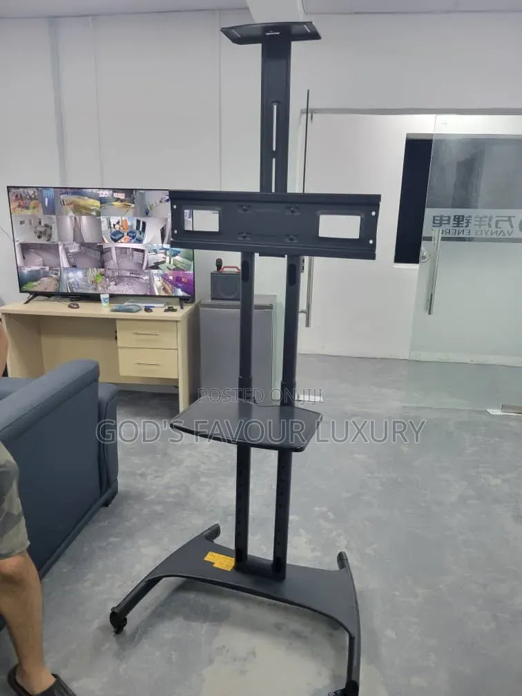 Mobile TV Trolley With Classic Strong Hanger