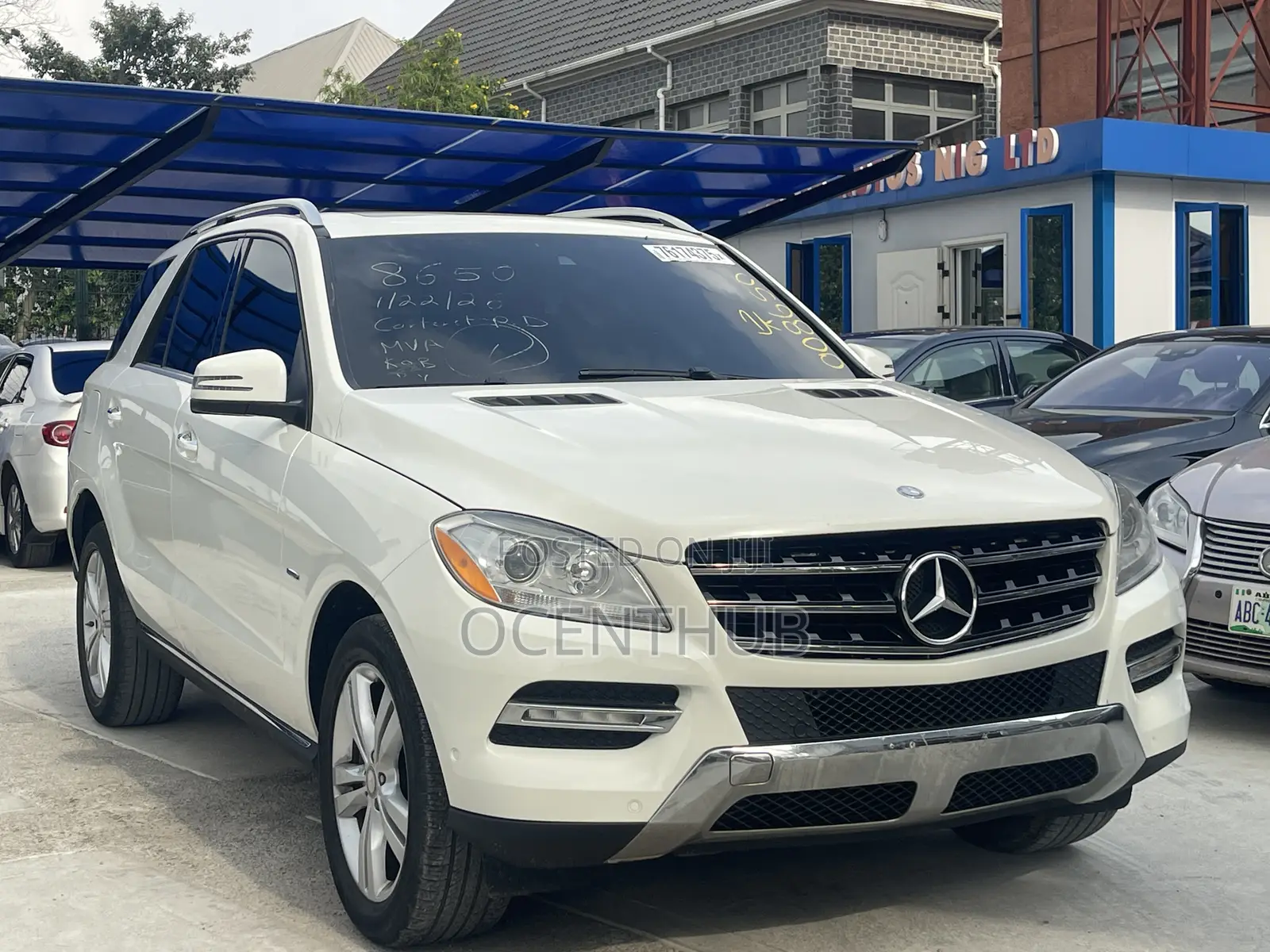 Mercedes-Benz M Class ML 350 4Matic 2012 White