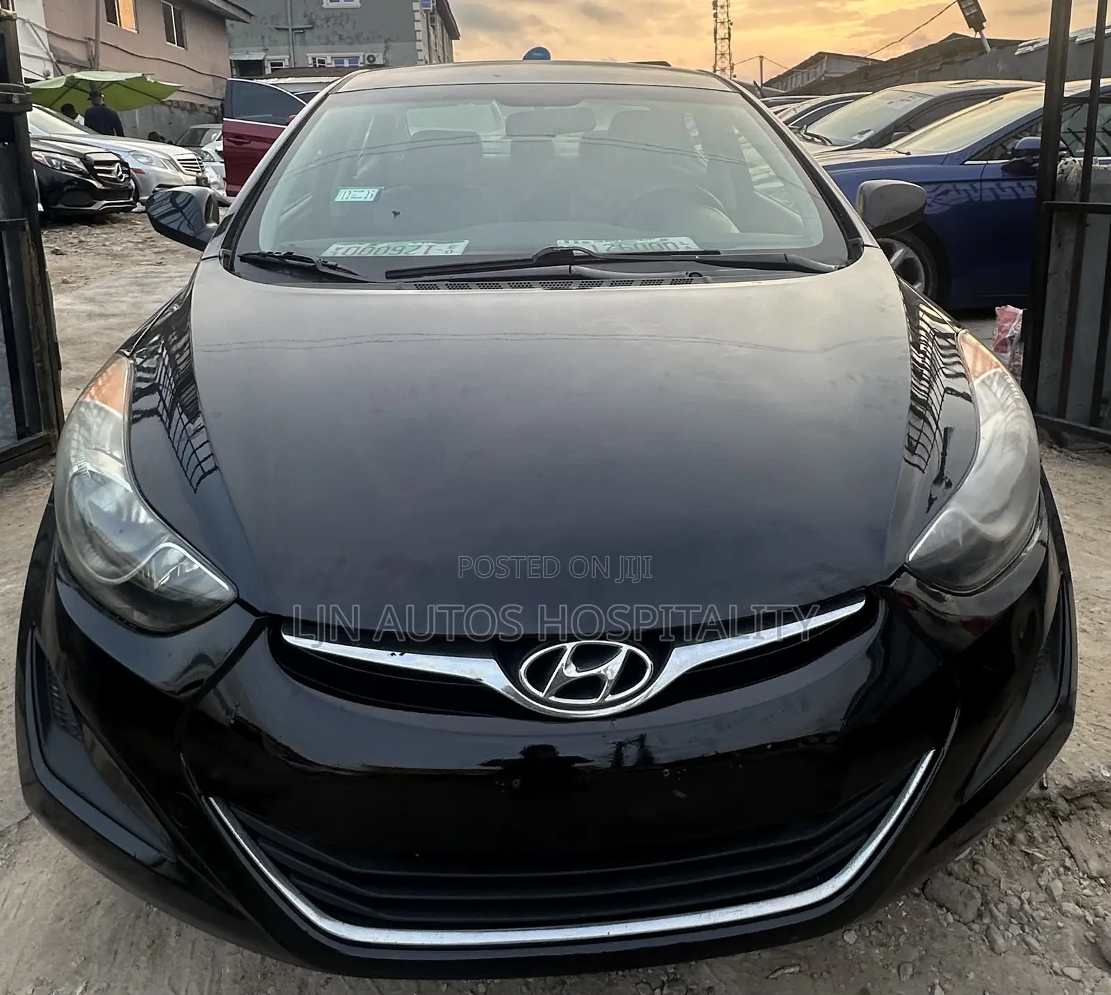 Hyundai Elantra Sport 4dr Sedan (2.0L 4cyl 6A) 2014 Black