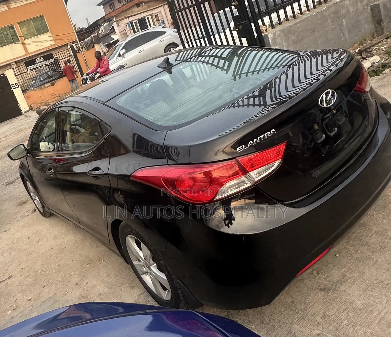 Hyundai Elantra Sport 4dr Sedan (2.0L 4cyl 6A) 2014 Black