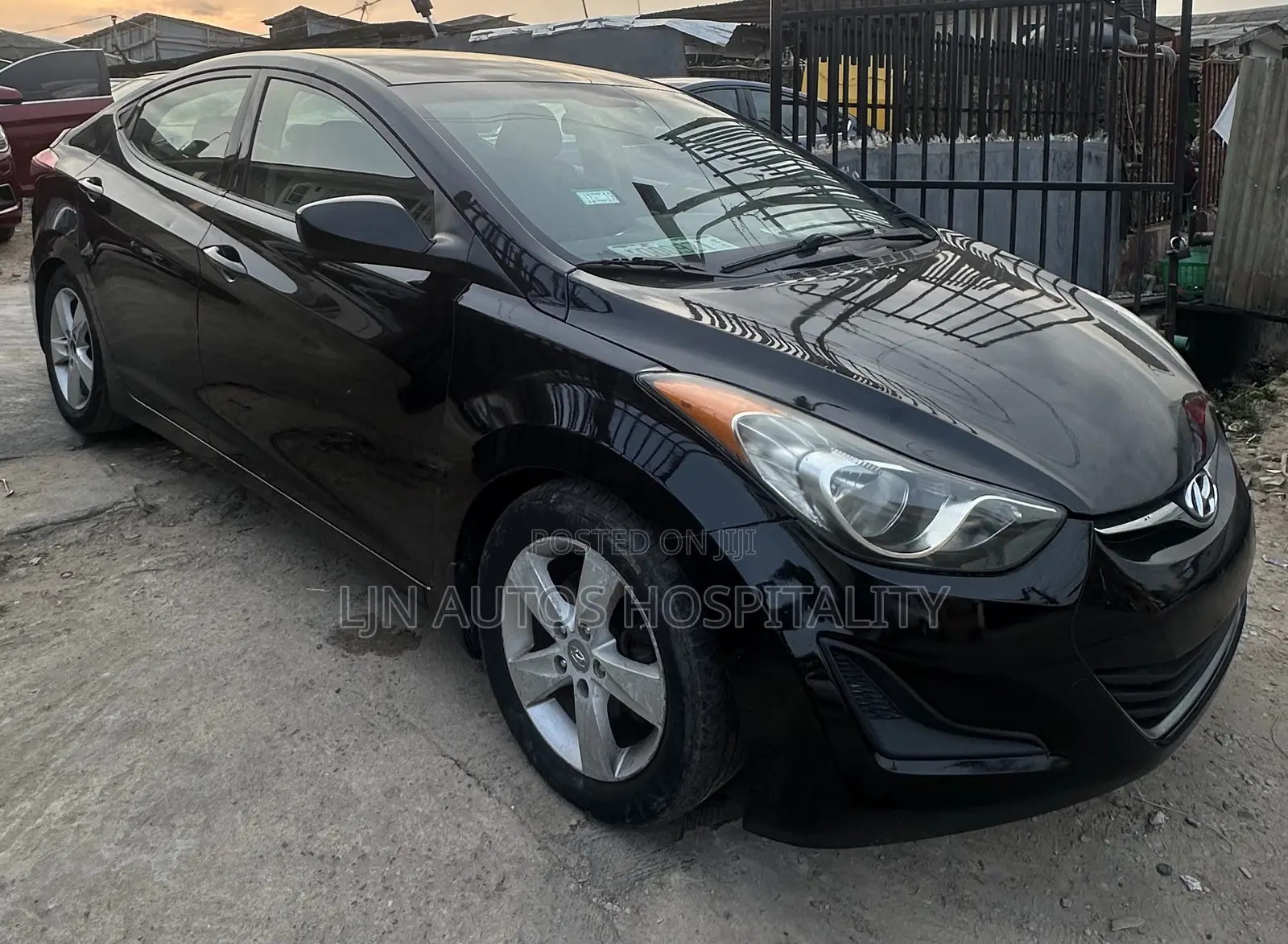 Hyundai Elantra Sport 4dr Sedan (2.0L 4cyl 6A) 2014 Black