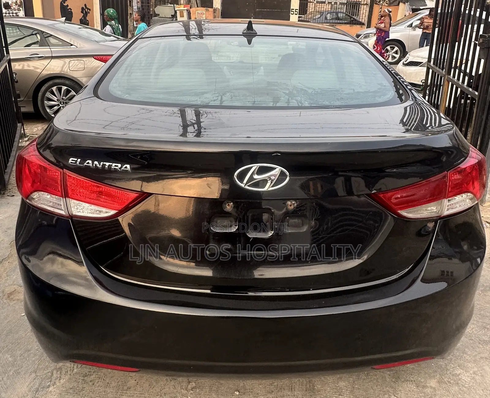Hyundai Elantra Sport 4dr Sedan (2.0L 4cyl 6A) 2014 Black