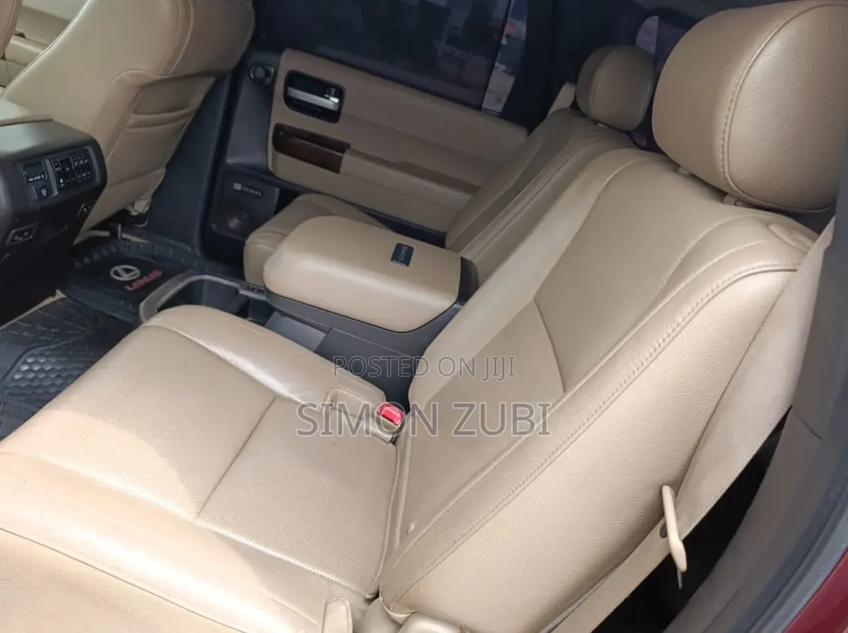 Toyota Sequoia 2010 Red