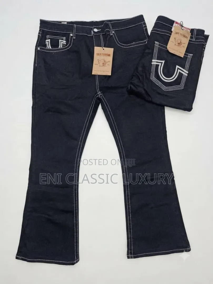 Best Quality Luxury Men's Jeans True Religion Well Banded Package