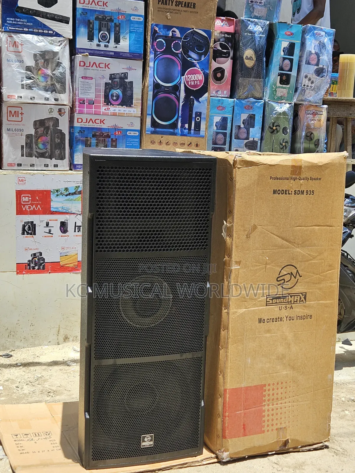 Soundmax Two Ways Full Range Speaker