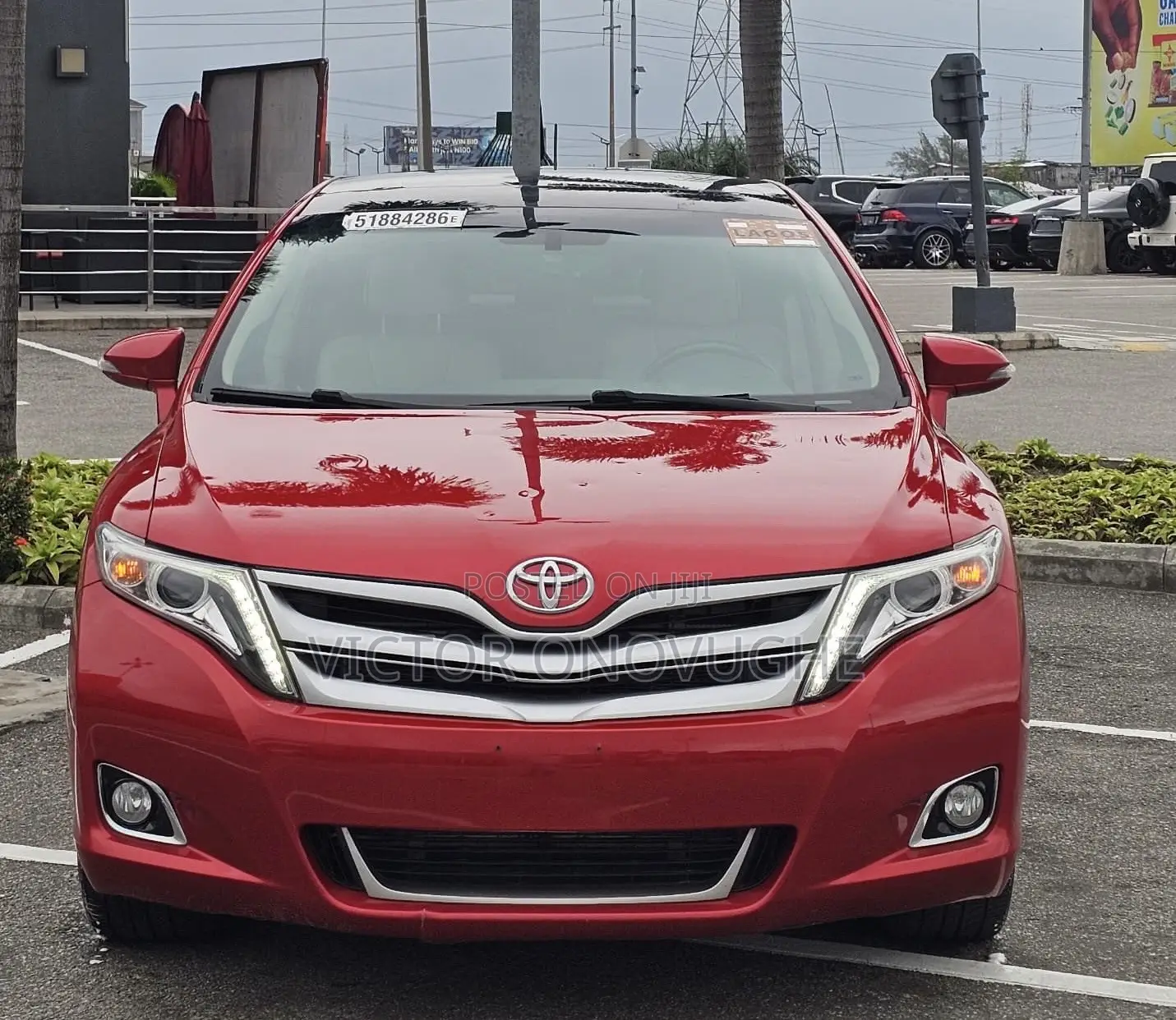 Toyota Venza Limited AWD V6 2013 Red