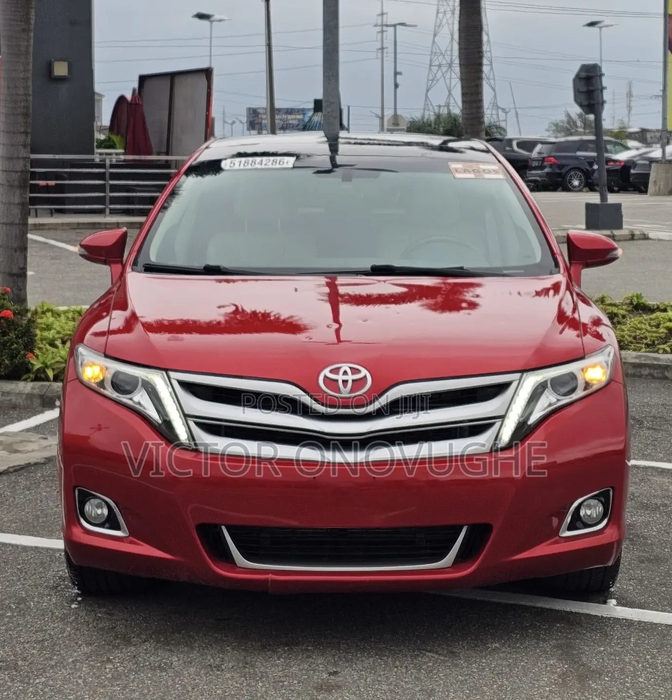 Toyota Venza Limited AWD V6 2013 Red
