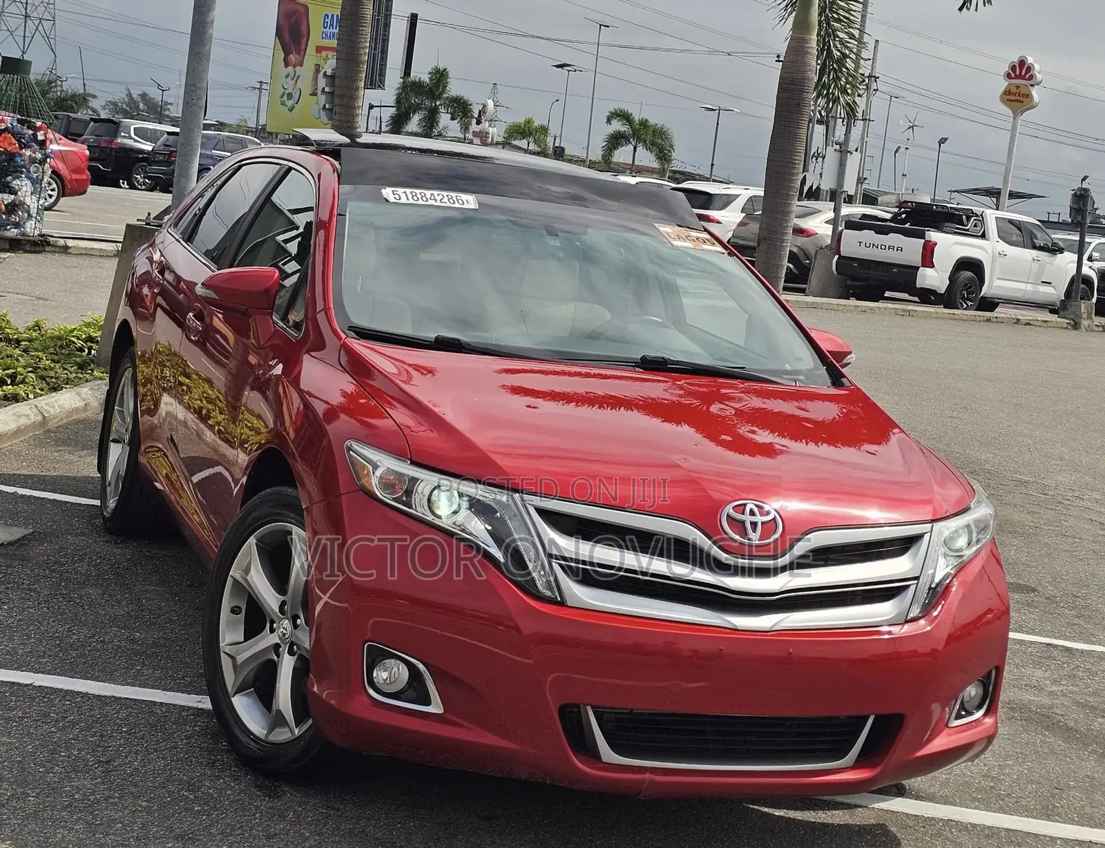 Toyota Venza Limited AWD V6 2013 Red