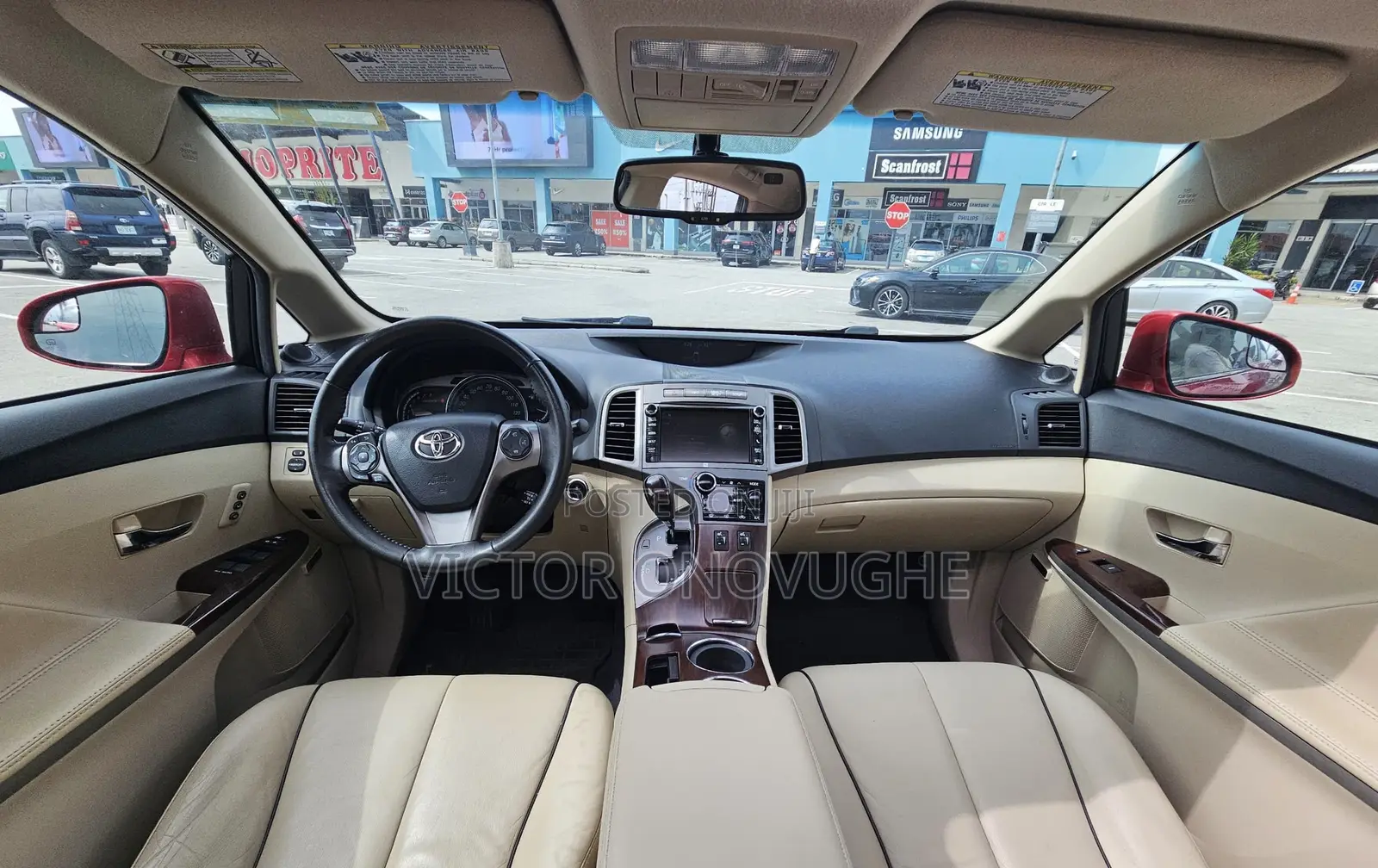 Toyota Venza Limited AWD V6 2013 Red