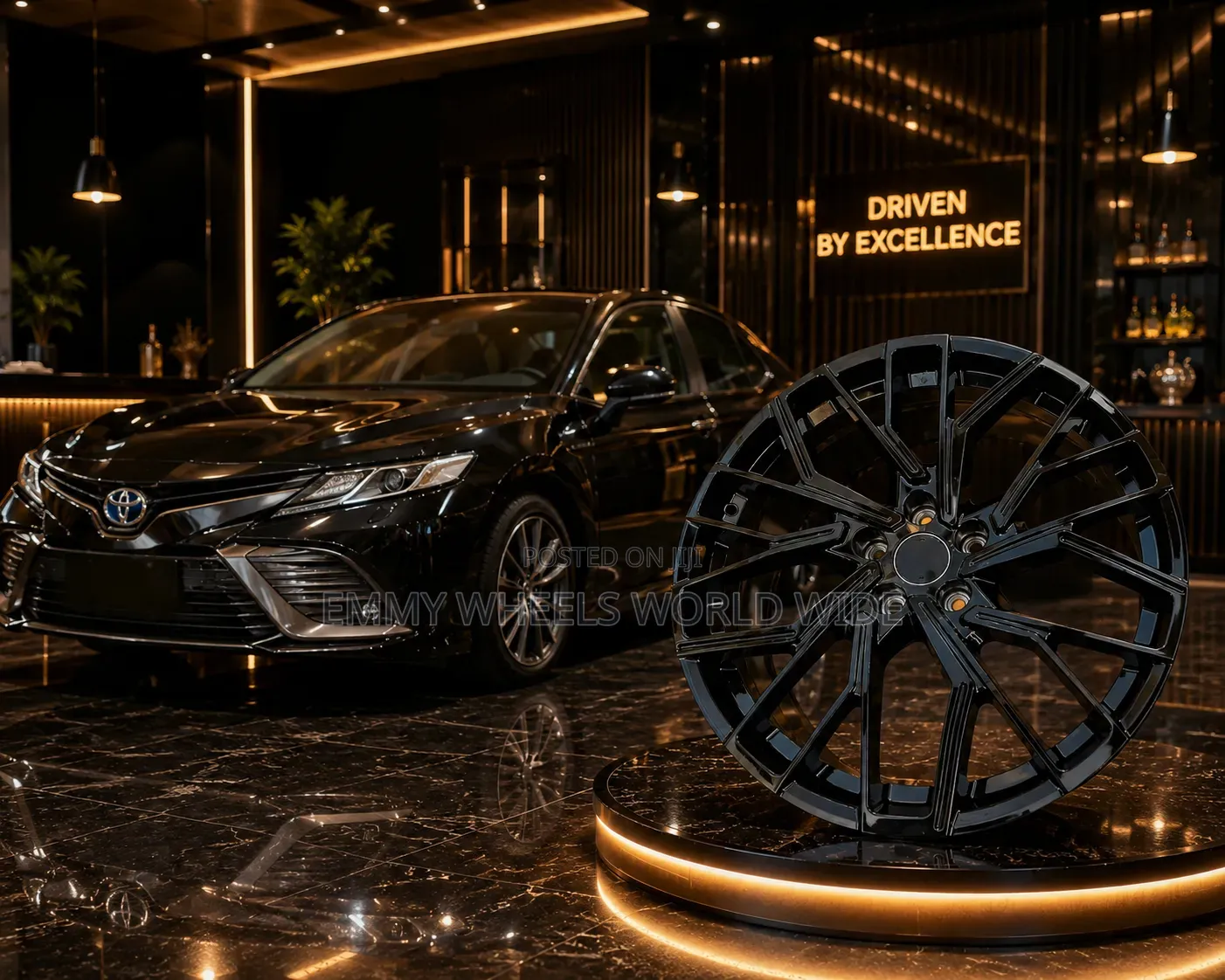19inch for Toyota Camry Newer Model 2019/20 Glose Black Available