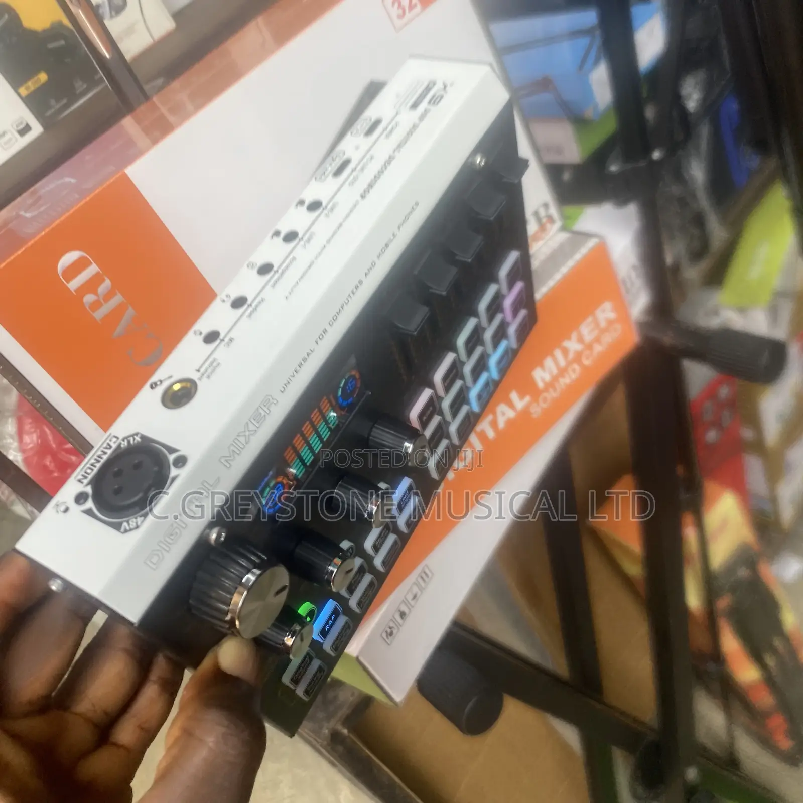 Digital Live Mixer X9 Streaming Sound Card