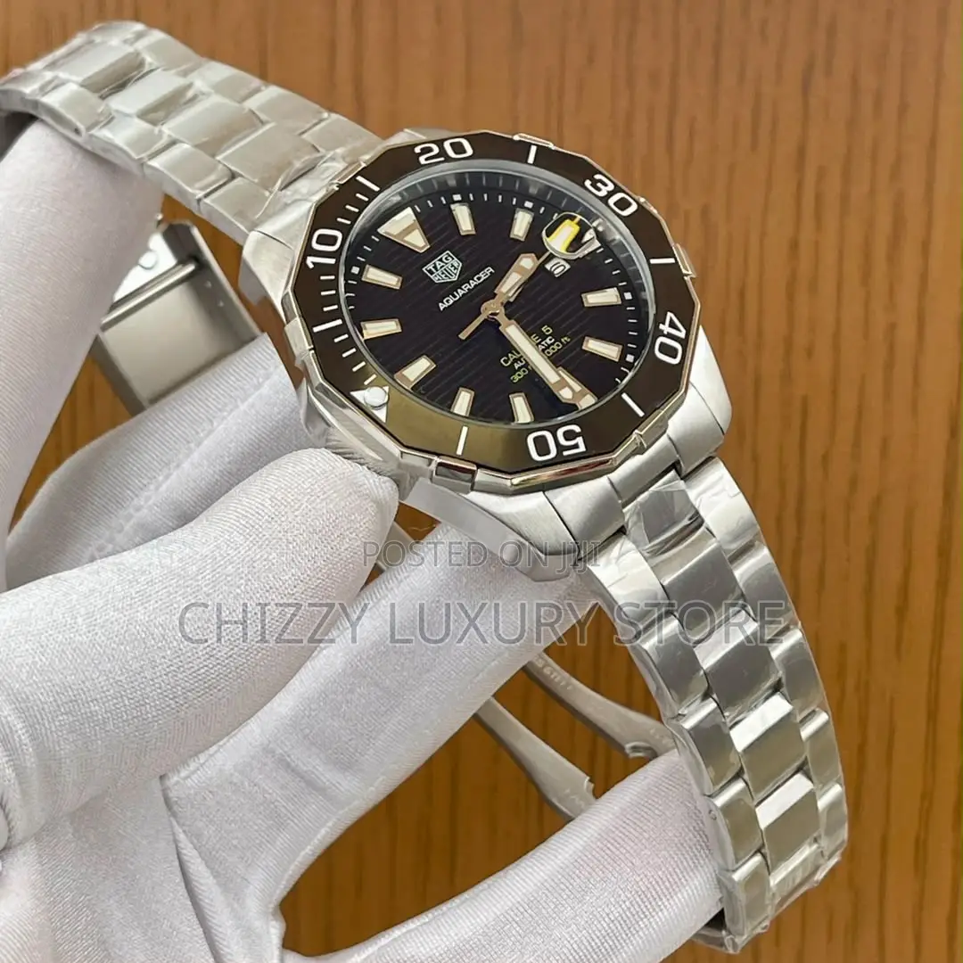 Tag Heuer Quality Luxury Men Chain Strap Wristwatch