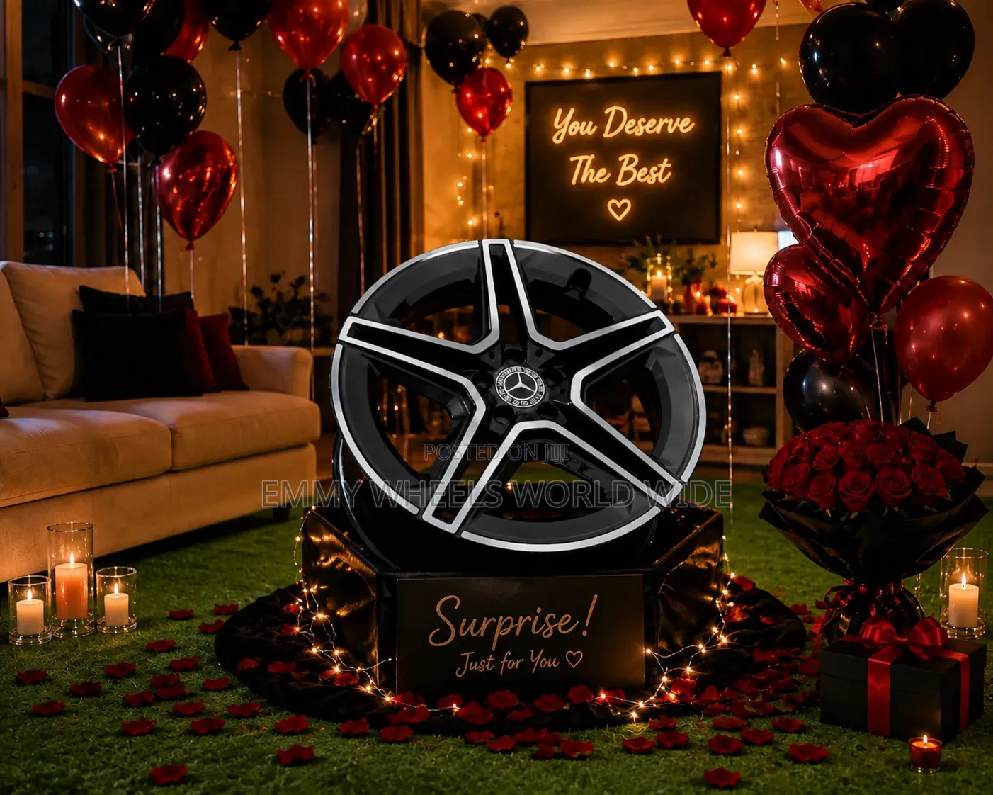 20inches for M/Benz Gl Available in Black and Stainless