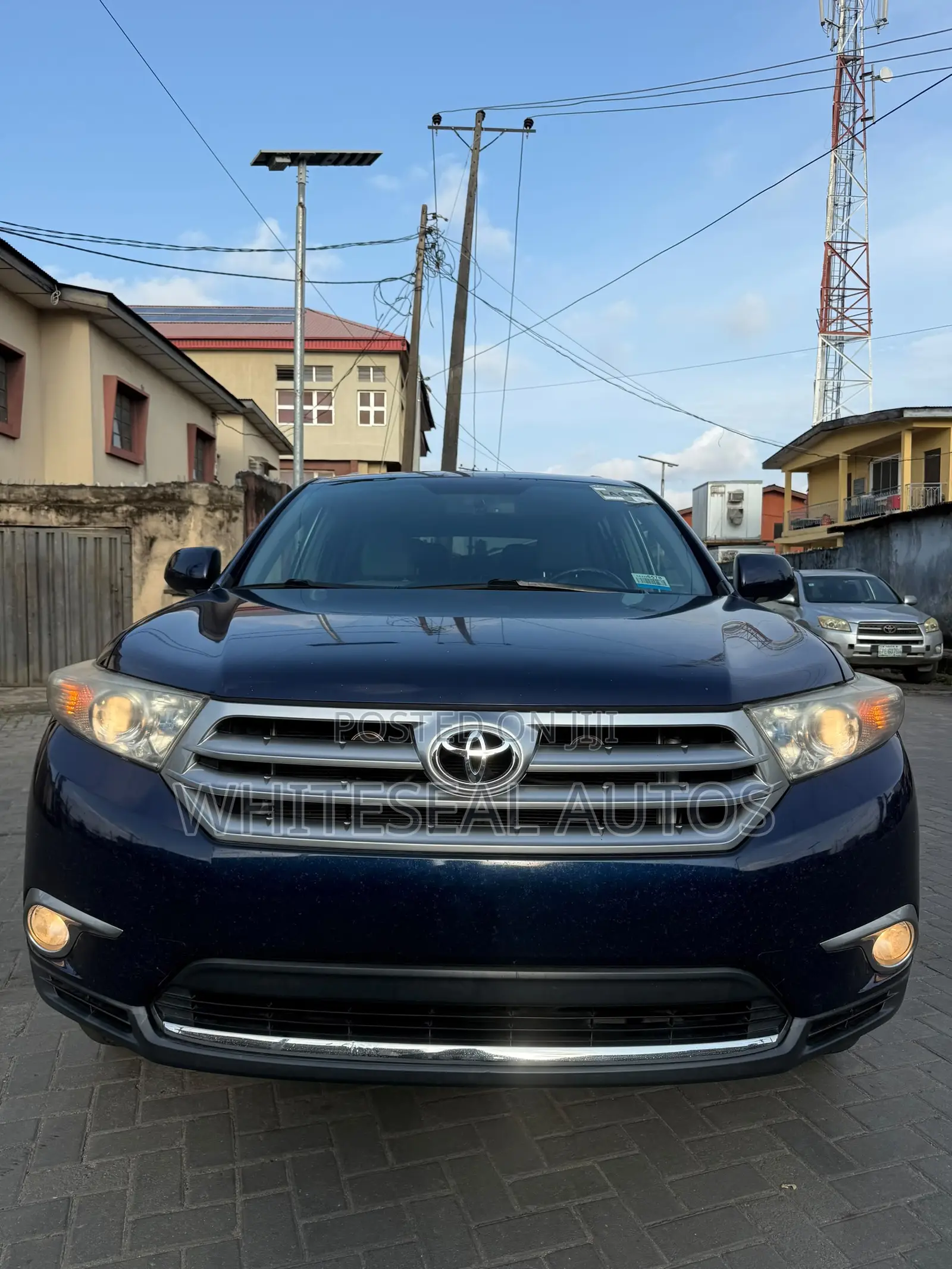 Toyota Highlander Limited 2011 Blue