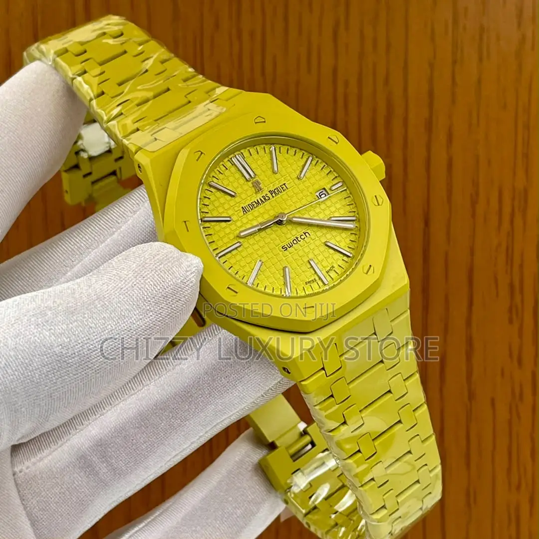Audemars X Swatch Piguet Quality Luxury Automatic Engine Wristwatch