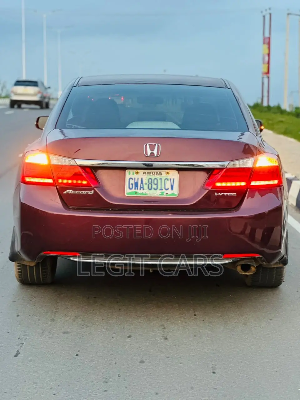 Honda Accord 2014 Burgundy