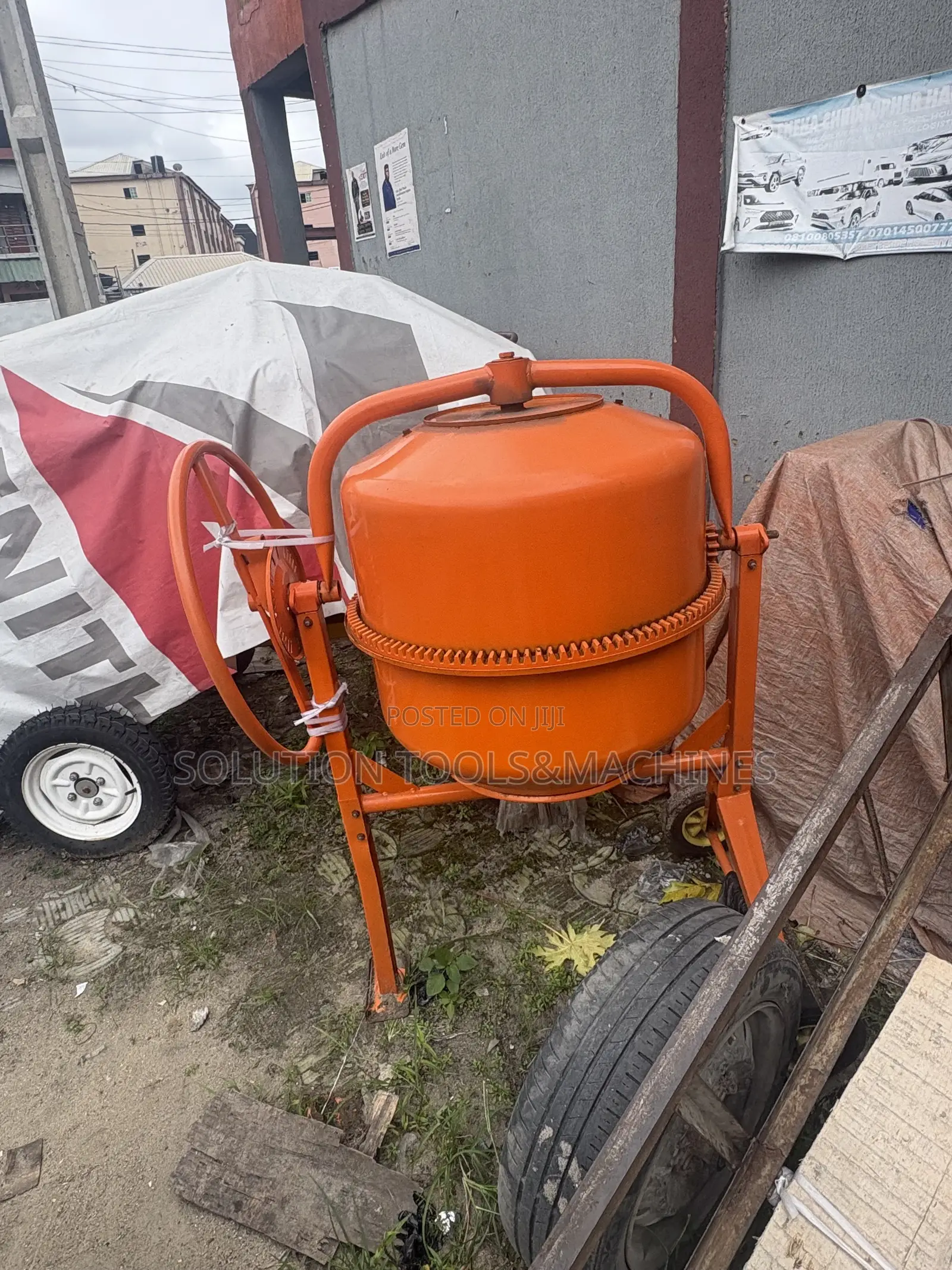 180L Electric Concrete Mixer