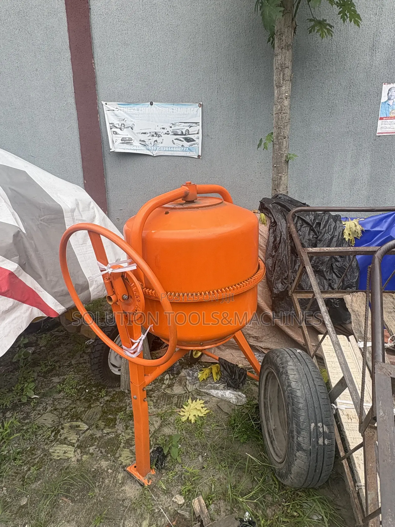 180L Electric Concrete Mixer