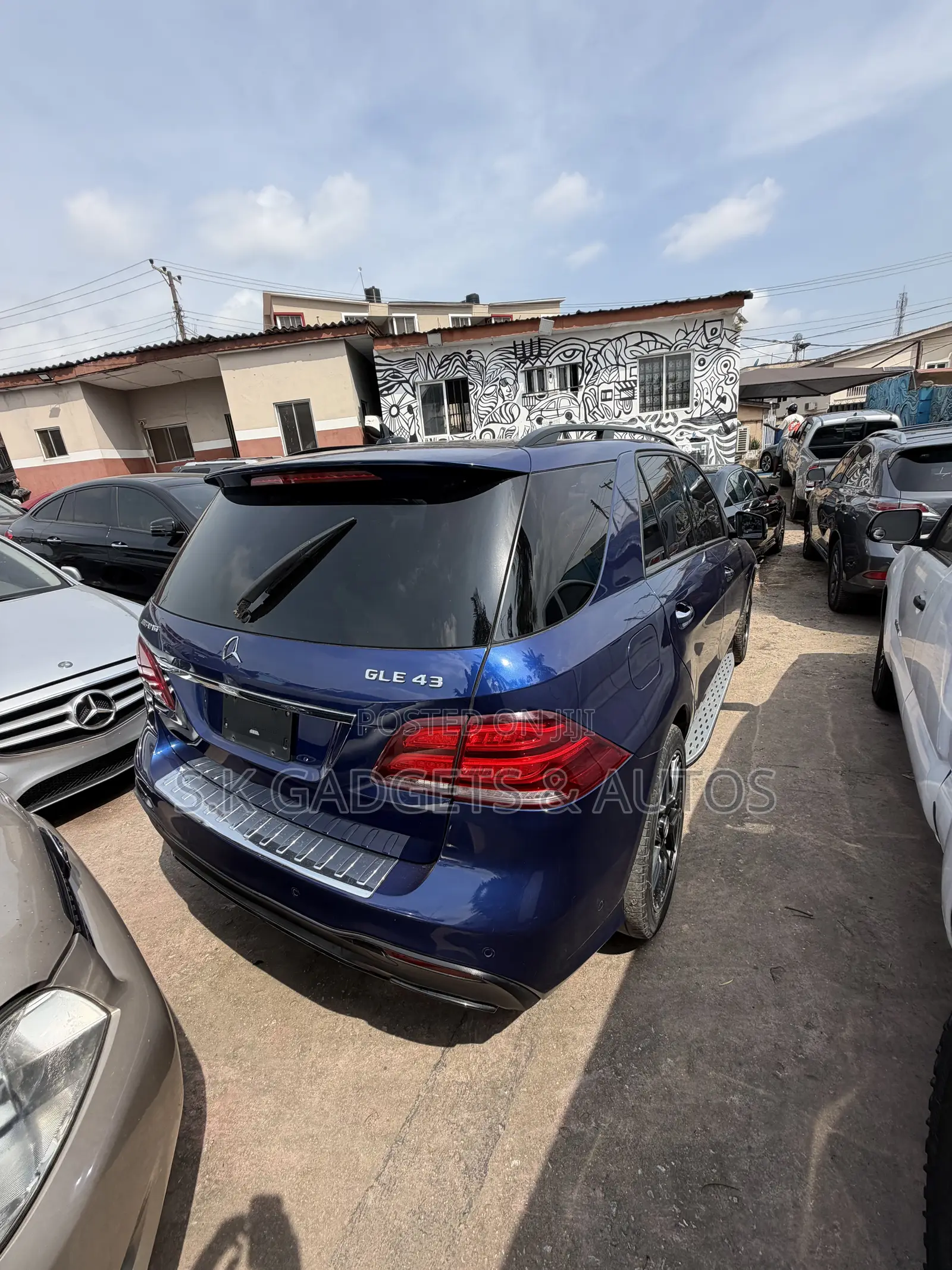 Mercedes-Benz GLE-Class 2018 Blue