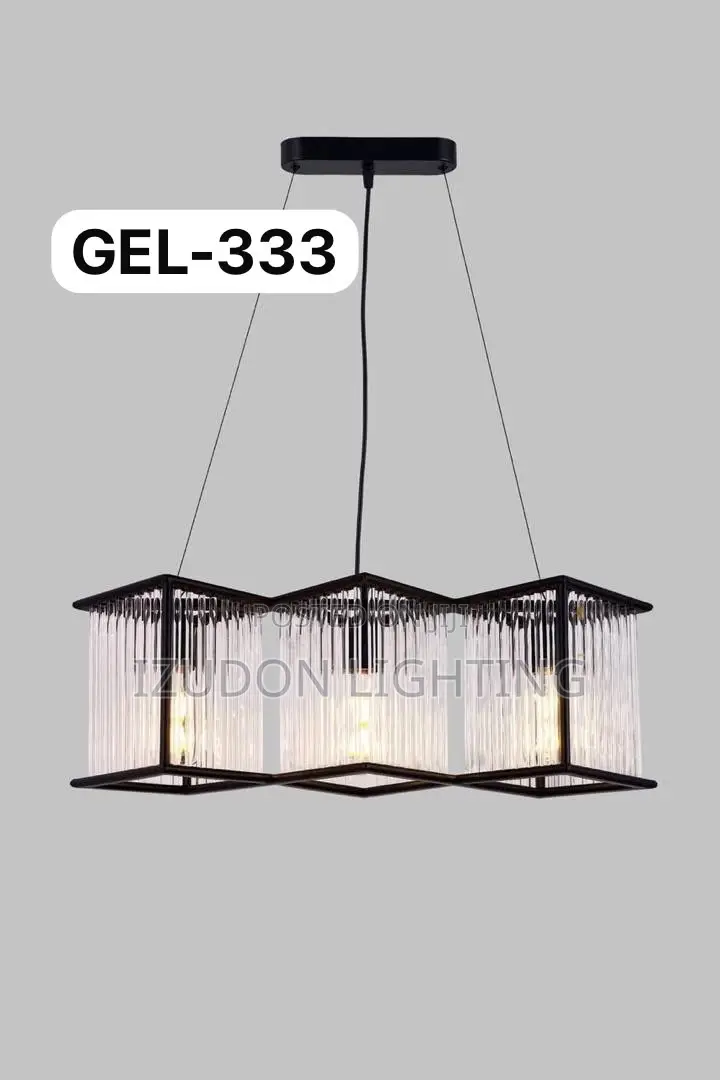 Luxury White and Black Led Quality Chandelier