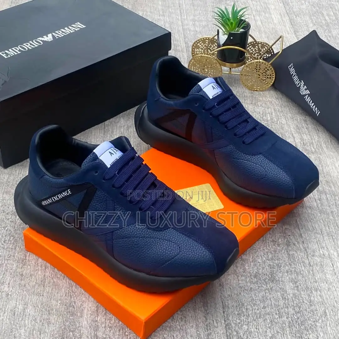Emporio Armani Quality Luxury Men Sneakers