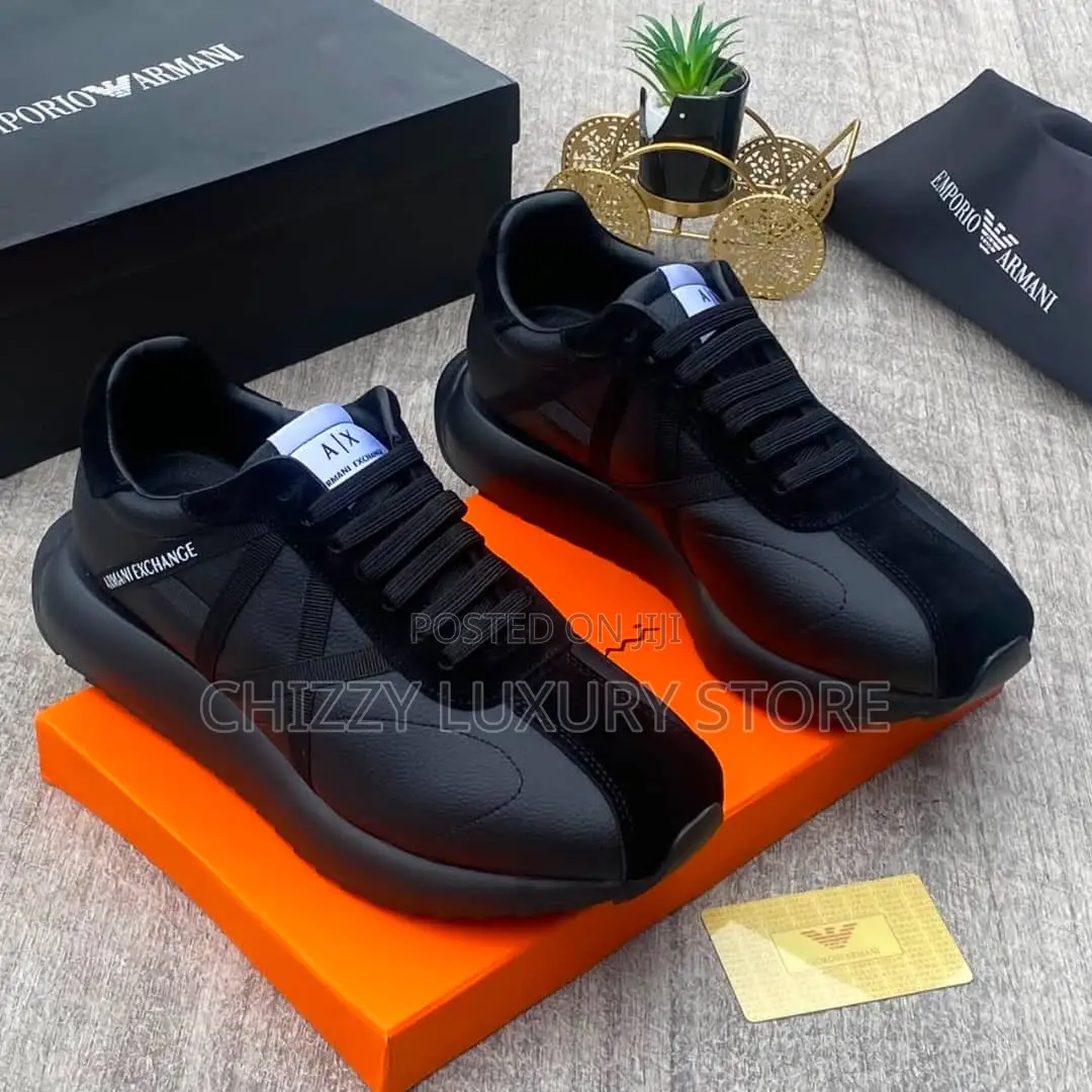 Emporio Armani Quality Luxury Men Sneakers