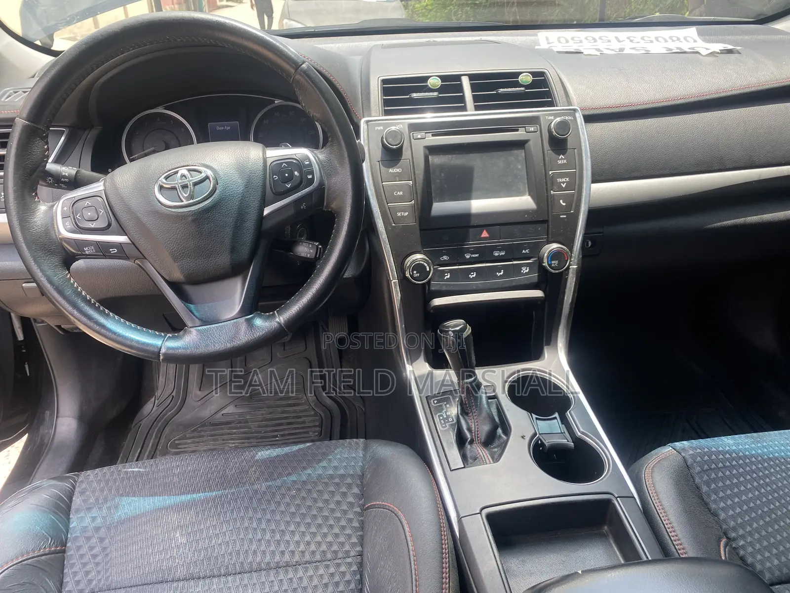 Toyota Camry SE 4dr Sedan (2.5L 4cyl 6A) 2015 Black