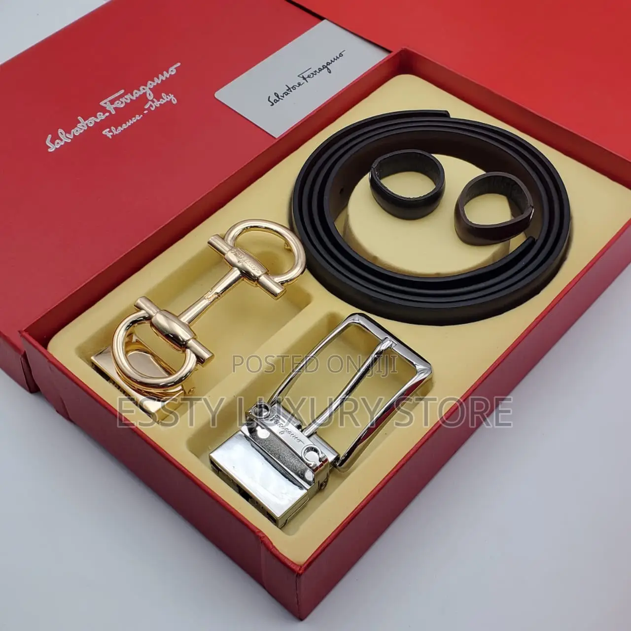 High Quality Luxury Men Set of Belt
