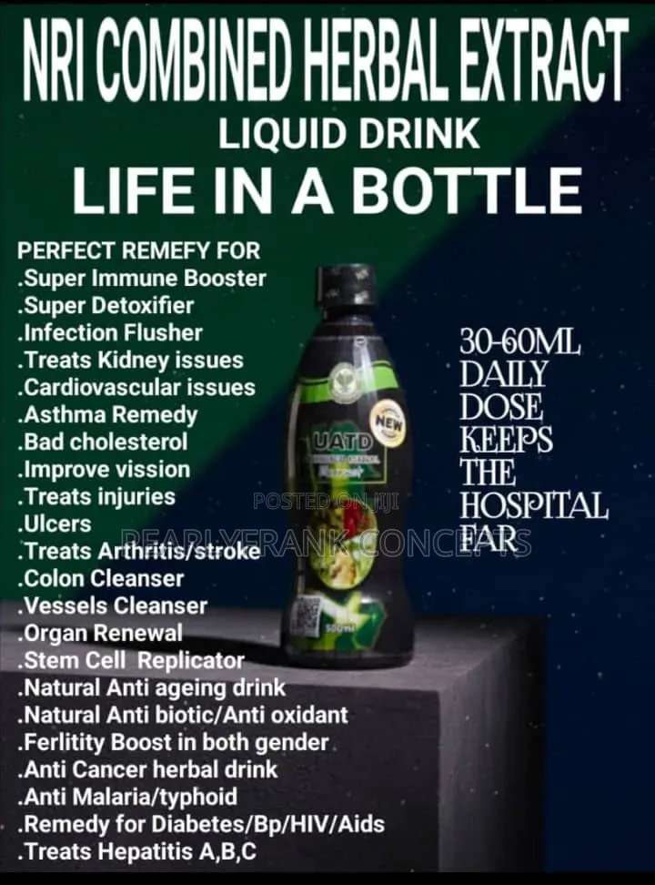 UATD Combined Herbal Drink.