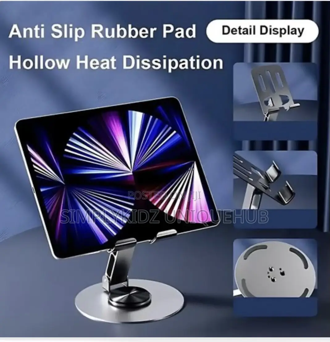 All-Metal Rotating Phone/Tablet Holder