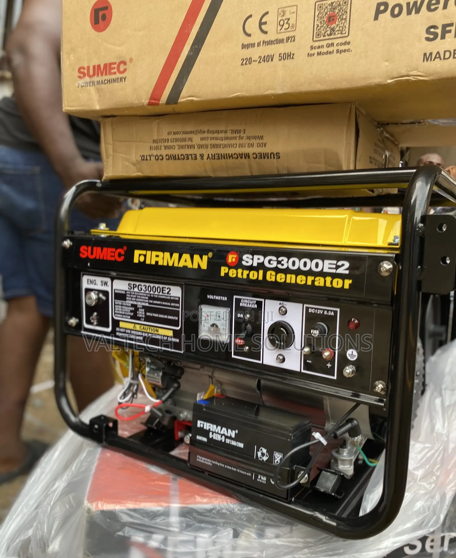 1. 5KVA Fireman Petrol Generator – Key Starter