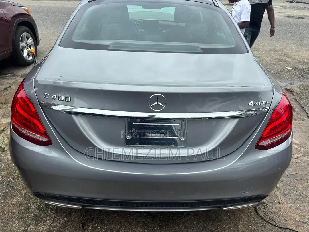 Mercedes-Benz C400 4Matic AWD Sedan (3.0L V6 7A) 2015 Gray