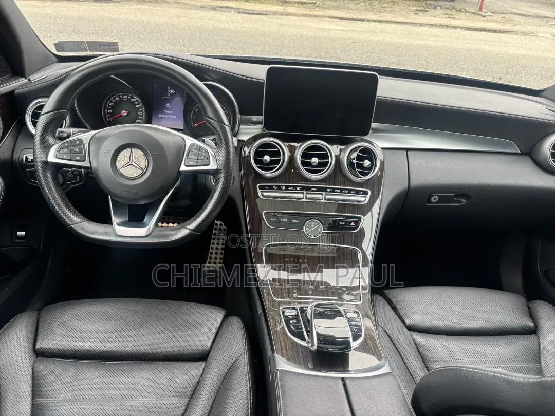 Mercedes-Benz C400 4Matic AWD Sedan (3.0L V6 7A) 2015 Gray