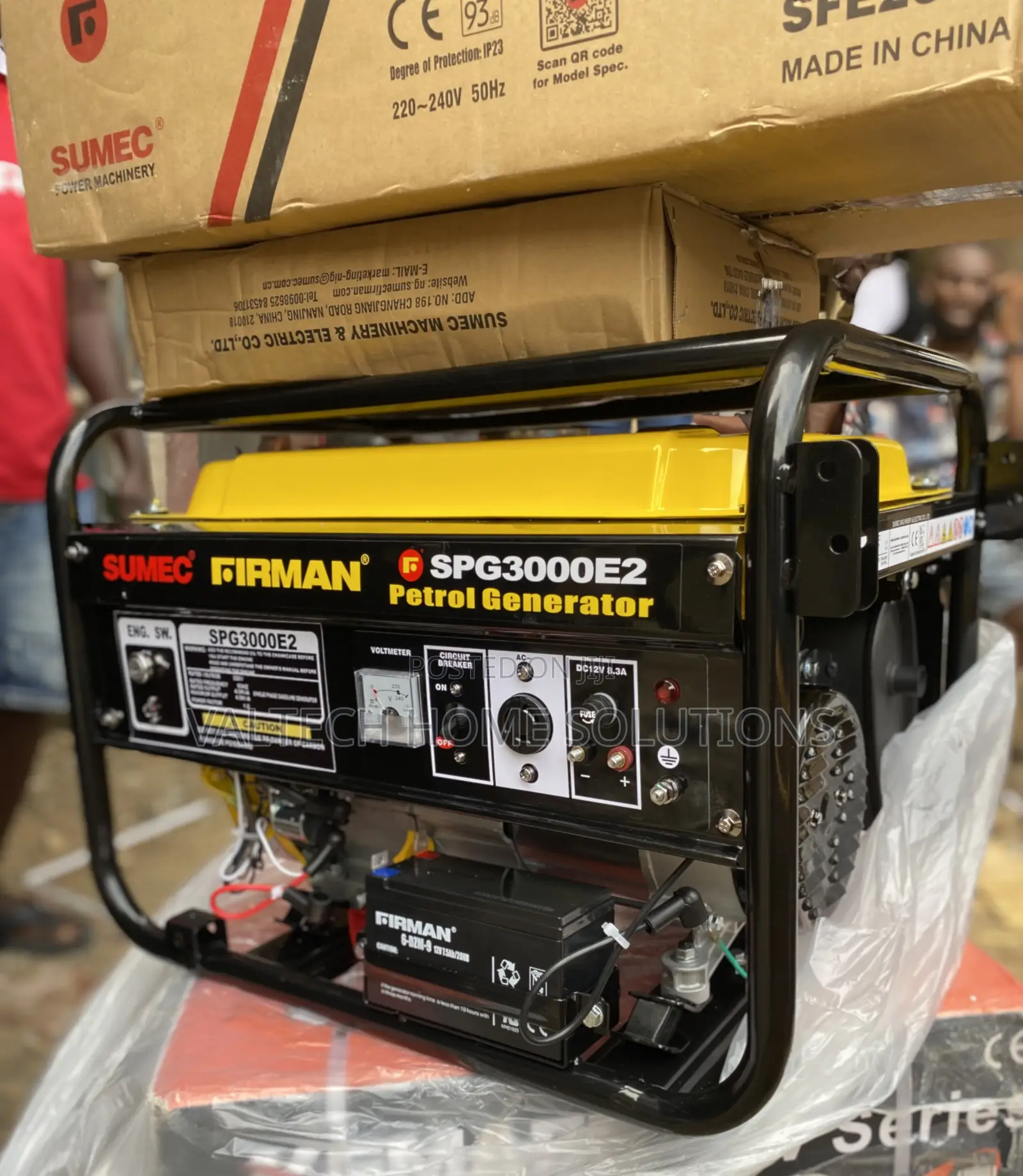 Fireman 4.5KVA Petrol Generator With Electric Key Start