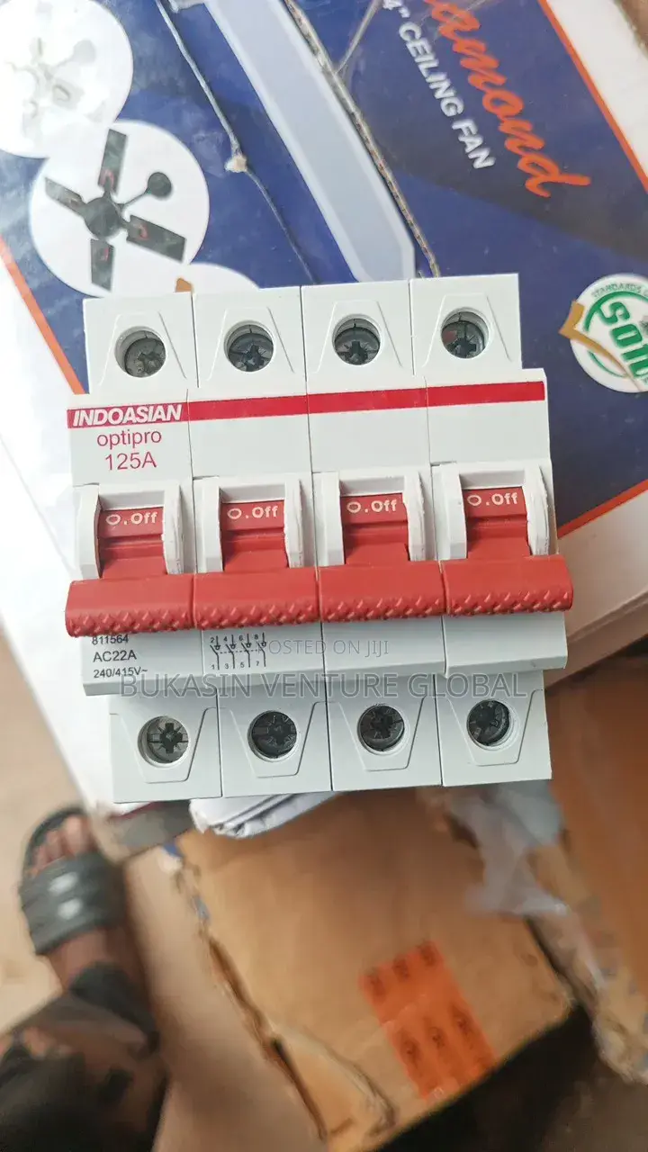 125amps 4pole Main Switch Indoasian