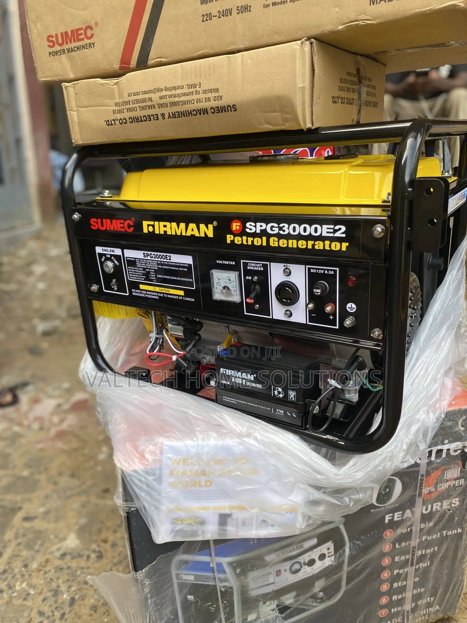 Powerful 4.5KVA Fireman Generator for Home Business