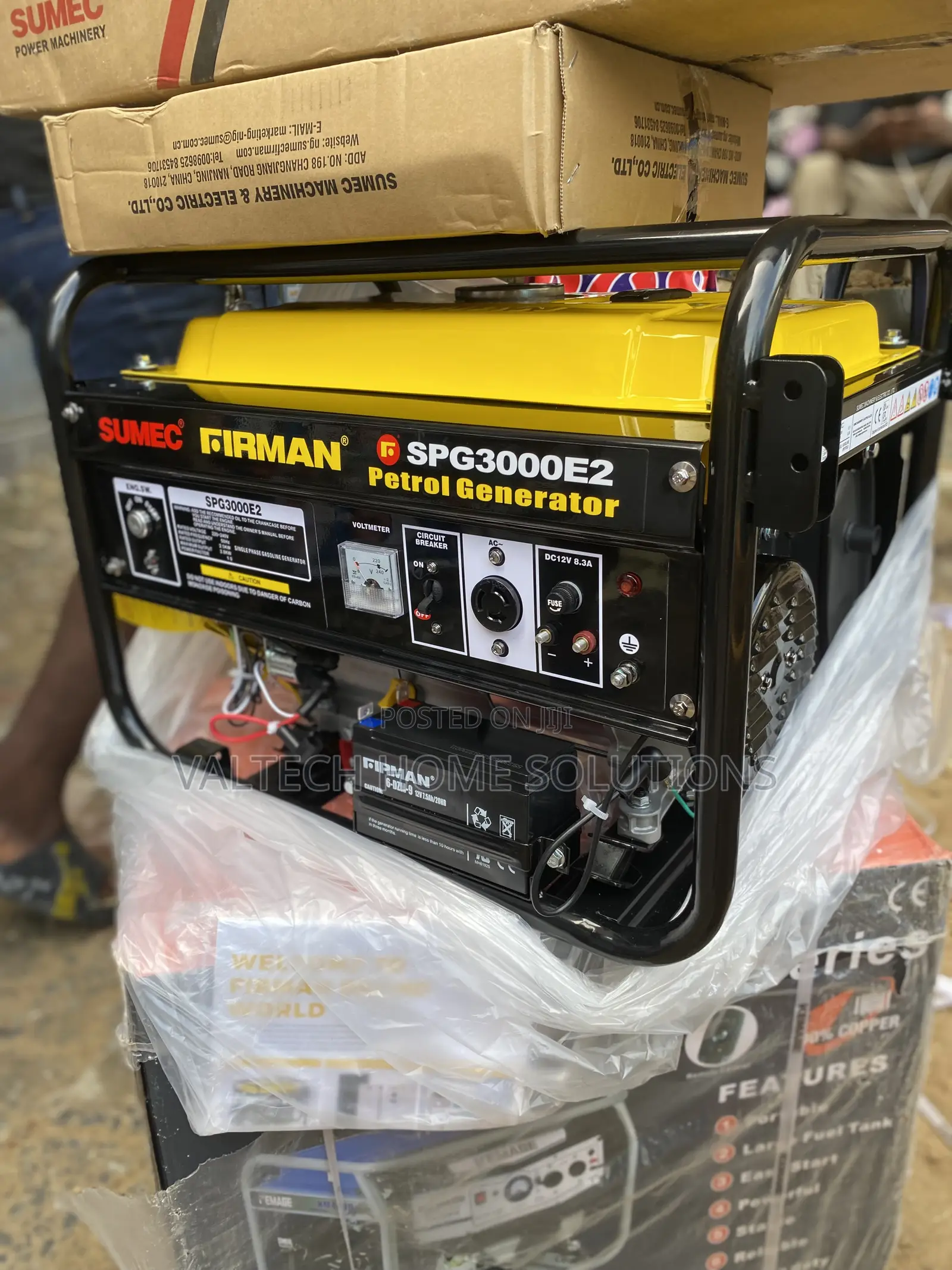 Powerful 4.5KVA Fireman Generator for Home Business