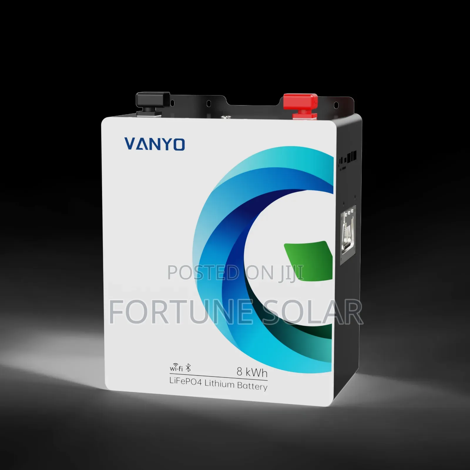 VANYO 8kwh 24v Lithium Battery With WiFi and Bluetooth Support