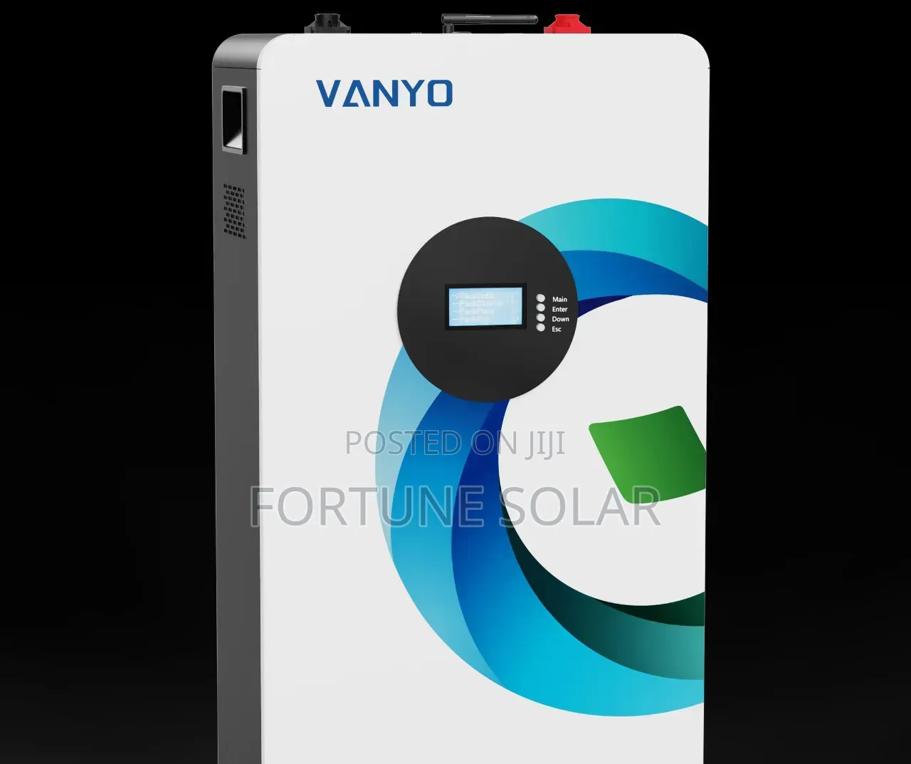 VANYO 8kwh 24v Lithium Battery With WiFi and Bluetooth Support