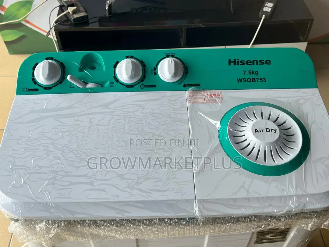 Hisense 7.5KG Twin Tub Washing Machine – WSQB 753